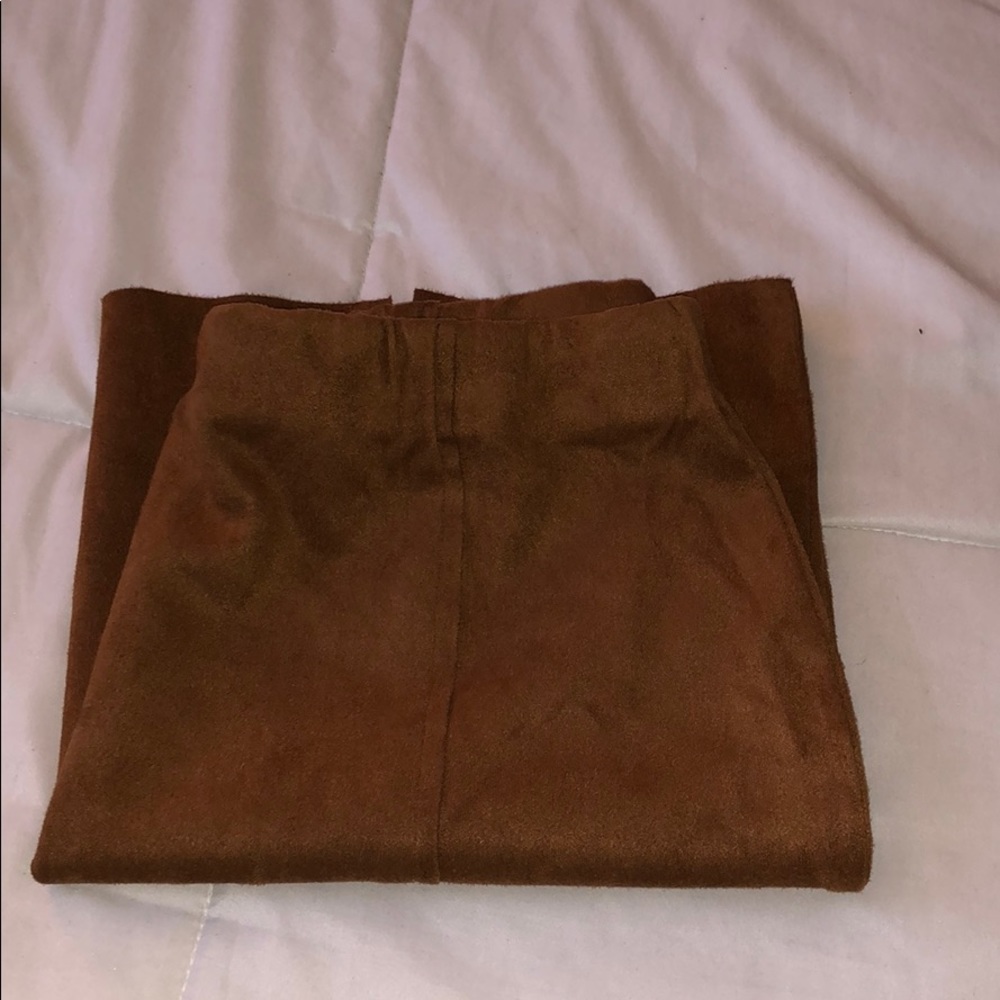 Brown skirt